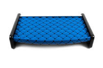 Mercedes Sprinter W901/902/903/904/905 1995-2006 гг. Полка на торпедо (2000-2006, Синяя с черной строчкой) фото 4