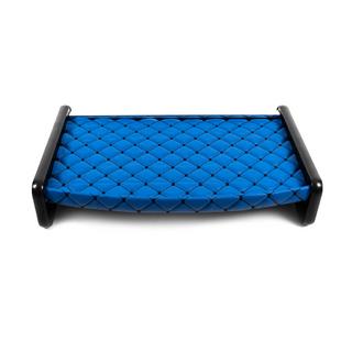 Полка на торпедо (2000-2006, Синяя с черной строчкой) фото 4