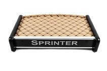 Mercedes Sprinter W901/902/903/904/905 1995-2006 гг. Полка на торпедо (2000-2006, Бежевая с черной строчкой) фото 1