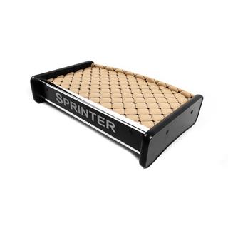 Полка на торпедо (2000-2006, Бежевая с черной строчкой) фото 2