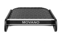 Полка на панель (Серая с серой строчкой) фото 1