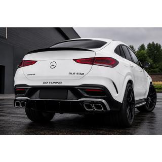 Задний диффузор с насадками на выхлоп (дизайн GLE63) фото 2