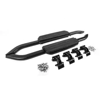 Боковые пороги OEM Black (для 90, 2 шт.) Land Rover Defender 2019- гг. фото 2