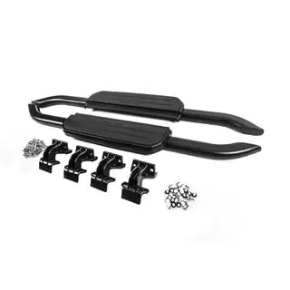 Боковые пороги OEM Black (для 90, 2 шт.) Land Rover Defender 2019- гг. фото 3