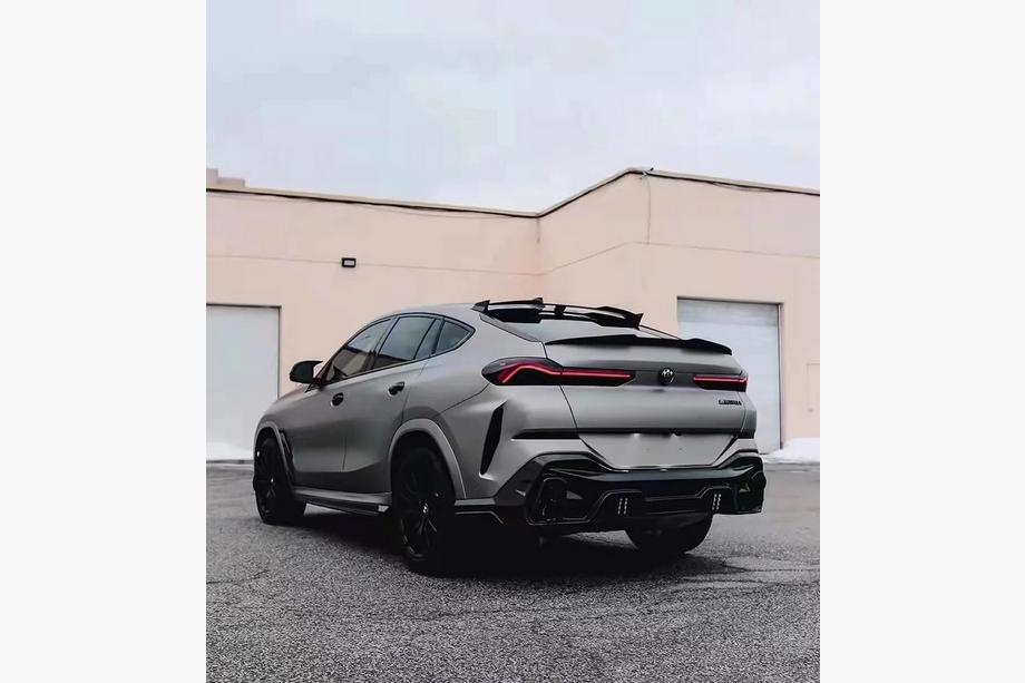 BMW X6 G06 2019–2027 гг. Комплект обвеса с капотом Carbon V2 (2018-2022) Фото 2