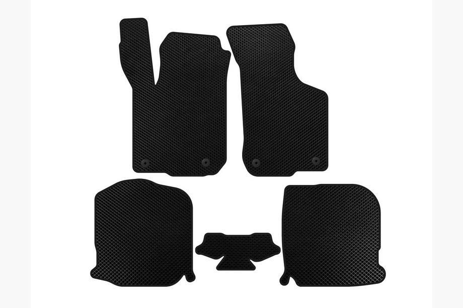Audi A3 1996-2003 гг. Коврики EVA (HB, 3-дверный, Черный) Image