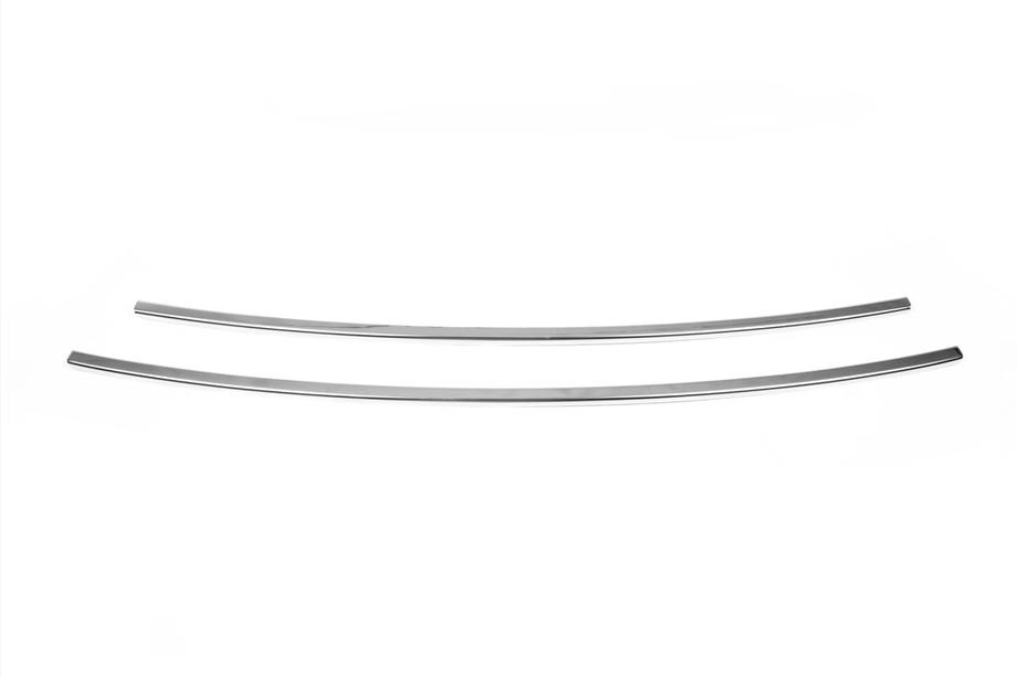 Renault Kangoo 2008–2020 гг. Накладки на передний бампер из нержавеющей стали (2 шт) Фото 2