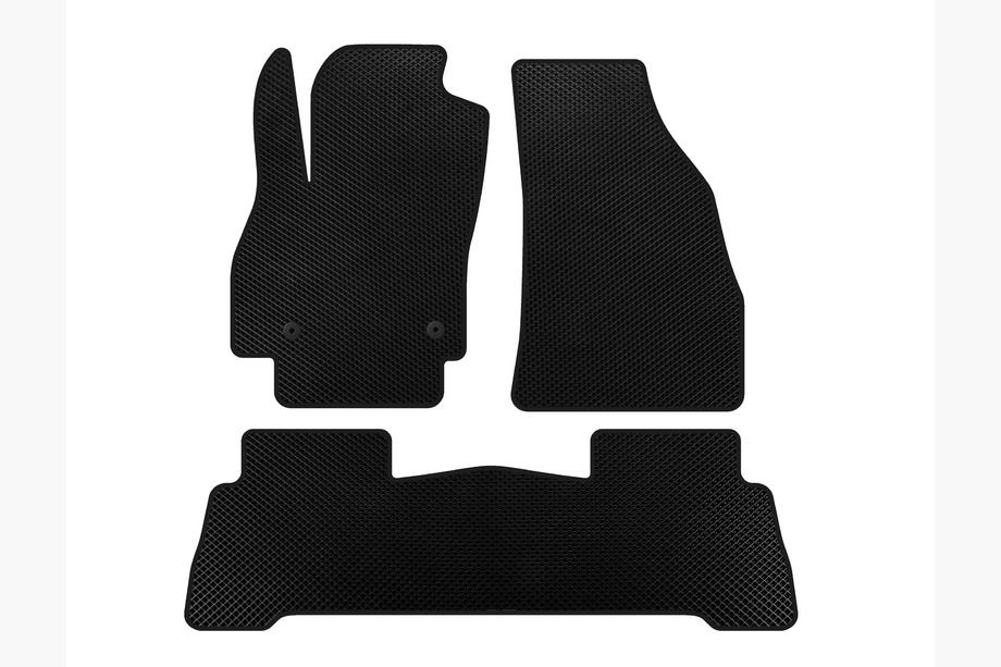 Fiat Fiorino/Qubo 2008-2024 гг. Коврики EVA (Для Fiorino, Черный) Image