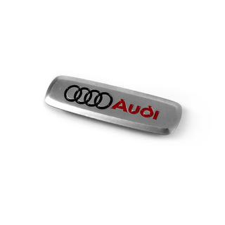 Audi Шильдик алюминиевый для ковриков (1шт)