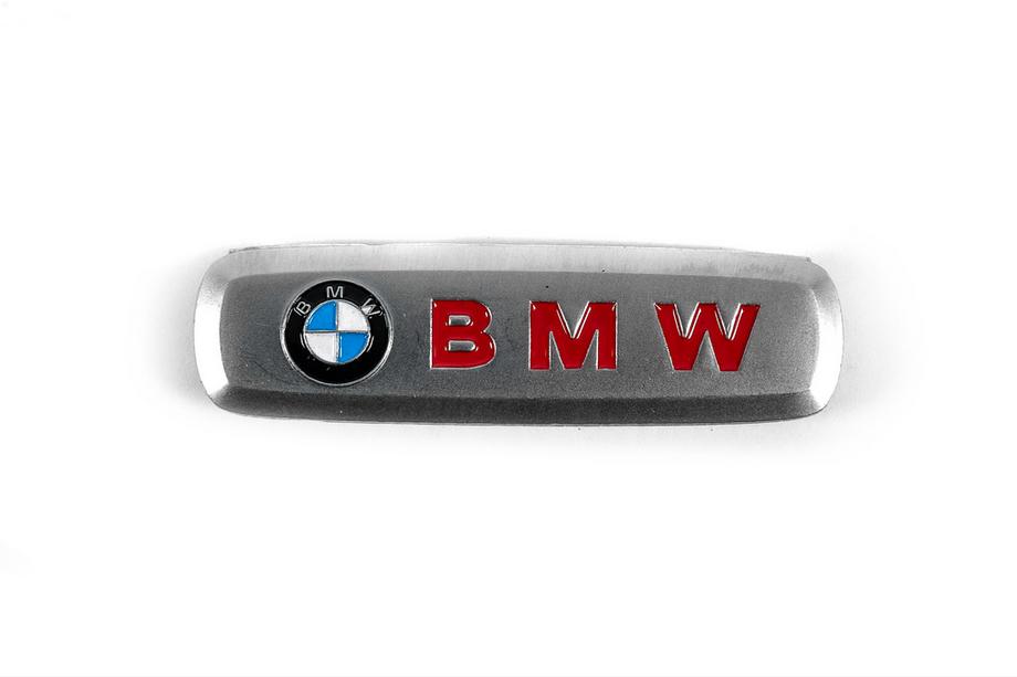 BMW Алюминиевый шильдик для ковриков (1 шт) Фото 2
