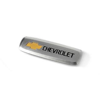 Chevrolet Шильдик алюминиевый для ковриков (1шт)