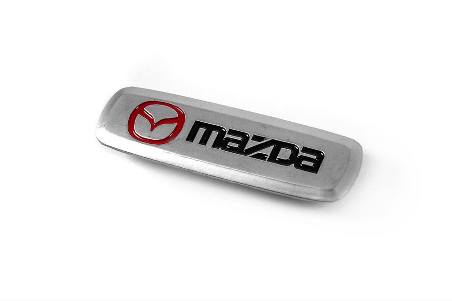 Mazda Алюминиевый шильдик для ковриков (1 шт) Image