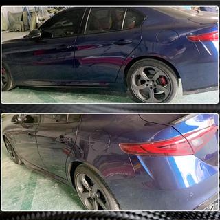 Боковые Пороги (для Base/Sport, Пластик) Alfa Romeo Giulia 2016-2022 гг. фото 4