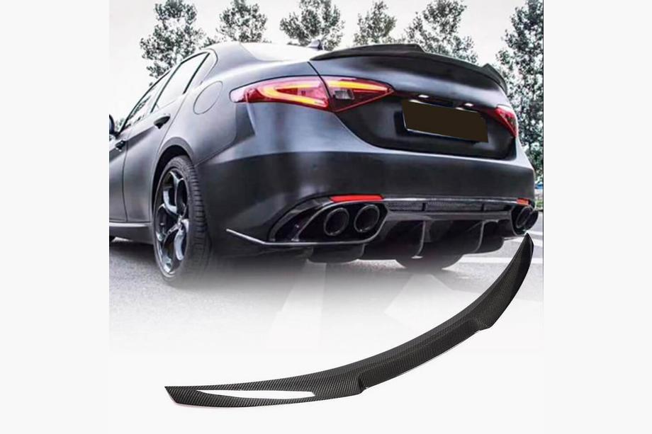Alfa Romeo Giulia 2016-2022 гг. Спойлер V6 (Карбон) Фото 1