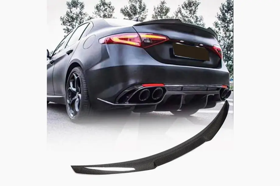Alfa Romeo Giulia 2016-2022 гг. Спойлер V6 (Карбон) Фото 1