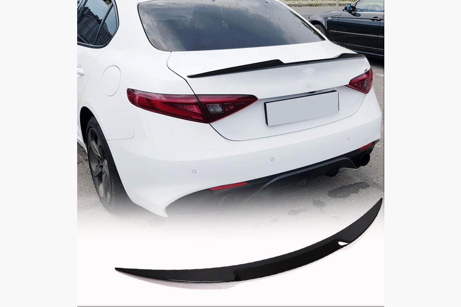 Alfa Romeo Giulia 2016-2022 гг. Спойлер V1 (Пластик) Image