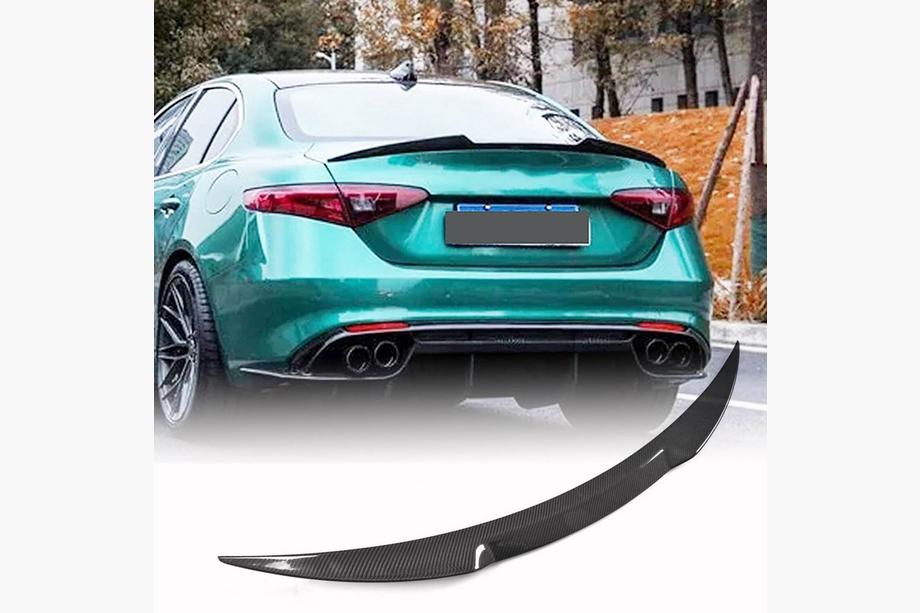 Alfa Romeo Giulia 2016-2022 гг. Спойлер V2 (стеклопластик) Фото 4