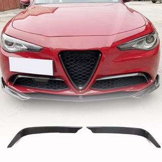 Накладки на Противотуманные Фары (для Base, Пластик) Alfa Romeo Giulia 2016-2022 гг. фото 1