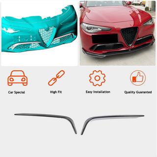 Накладки на Противотуманные Фары (для Base, Пластик) Alfa Romeo Giulia 2016-2022 гг. фото 3