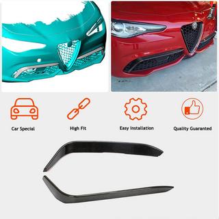 Накладки на Противотуманные Фары (для Sport, Пластик) Alfa Romeo Giulia 2016-2022 гг. фото 3