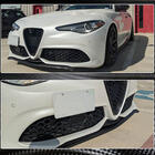 Alfa Romeo Giulia 2016-2022 гг. Накладка на передний бампер Carbon V2 (Carbon) фото 5