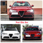 Alfa Romeo Giulia 2016-2022 гг. Накладка на передний бампер Carbon V2 (Carbon) фото 8