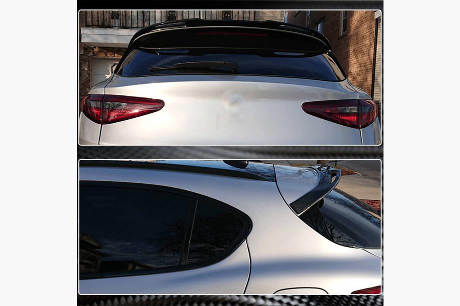 Alfa Romeo Stelvio 2016- гг. Задний спойлер V3 (2017-2023, ABS) Фото 4