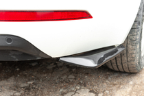 Универсальные Flap накладки на задний бампер Тип-A (2 шт, черный глянец, ABS-пластик) фото 10 Универсальные Flap накладки на задний бампер Тип-A (2 шт, черный глянец, ABS-пластик) фото 10