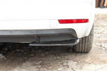 Универсальные Flap накладки на задний бампер Тип-A (2 шт, черный глянец, ABS-пластик) фото 11 Универсальные Flap накладки на задний бампер Тип-A (2 шт, черный глянец, ABS-пластик) фото 11