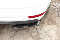 Универсальные Flap накладки на задний бампер Тип-A (2 шт, черный глянец, ABS-пластик) фото 14 Универсальные Flap накладки на задний бампер Тип-A (2 шт, черный глянец, ABS-пластик) фото 14