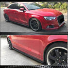 Audi A3 2012-2020 гг. Боковые пороги (для Base Sedan, карбон) фото 3