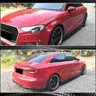 Audi A3 2012-2020 гг. Боковые пороги (для Base Sedan, карбон) фото 4