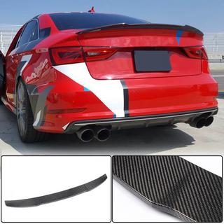 Спойлер на задний багажник (FRP) Audi A3 2012-2020 гг. фото 3