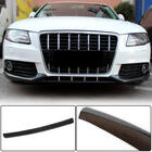 Audi A4 B8 2007-2015 гг. Центральная накладка на передний бампер (для Base 2007-2011, Карбон) фото 1