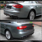 Audi A4 B8 2007-2015 гг. Диффузор заднего бампера (для Base 2011-2015, Карбон) фото 3