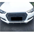 Audi A4 B9 2015-2024 гг. Накладка на передний бампер Lip V1 (для Base Sedan 2015-2019, Карбон) фото 2