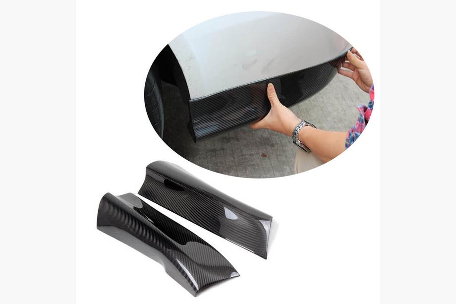 Audi A4 B8 2007-2015 гг. Накладка на задний бампер Flap (для Base 2011-2015, Пластик) Image