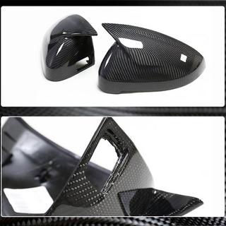 Накладки на Зеркала Пара LHD Замена (Карбон) V2 Audi A4 B9 2015-2024 гг. фото 3