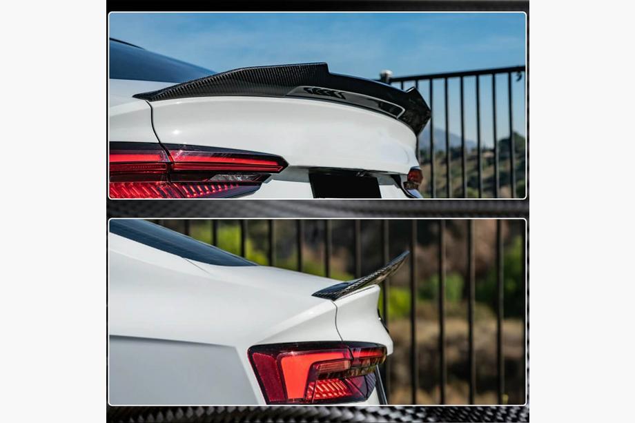 Audi A5 2016-2025 гг. Спойлер V7 (для Sportback, Карбон) Фото 5