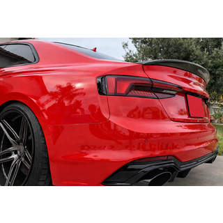 Спойлер V6 (для Sportback, Карбон) Audi A5 2016-2025 гг. фото 1