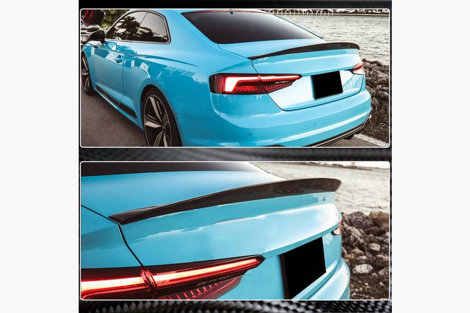 Audi A5 2016-2025 гг. Спойлер V5 Купе Карбон Фото 4