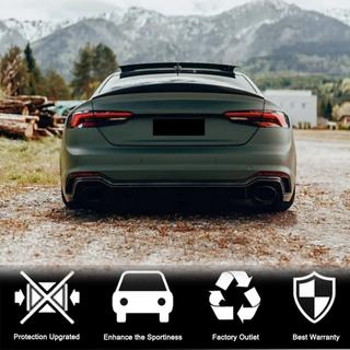 Спойлер V4 (для купе, Пластик) Audi A5 2016-2025 гг. фото 2