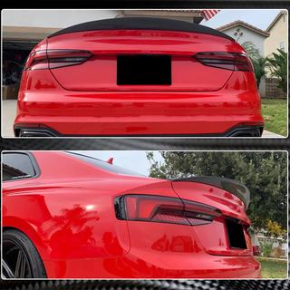 Спойлер V4 (для купе, Пластик) Audi A5 2016-2025 гг. фото 1