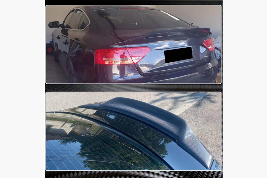 Audi A5 2007-2015 гг. Спойлер V3 (для Sportback, Карбон) Фото 3