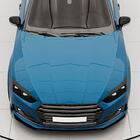 Audi A5 2016-2025 гг. Накладка на передний бампер Lip V2 (для S-Line 2016-2020, Карбон) фото 3