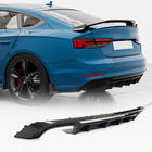 Audi A5 2016-2025 гг. Диффузор заднего бампера V3 (для S-Line 2016-2020, Карбон) фото 1