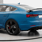 Audi A5 2016-2025 гг. Накладки на задний бампер Flap (для S-Line 2016-2020, Карбон) фото 3