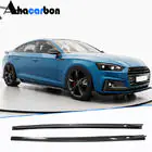 Audi A5 2016-2025 гг. Боковые Пороги 2016-2020 V1 (для Sportback, Карбон) фото 1