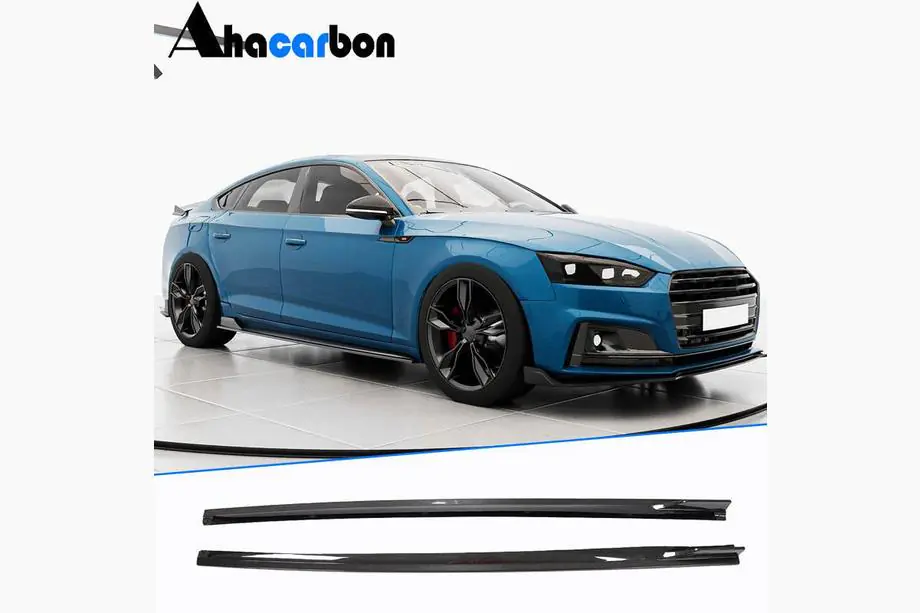 Audi A5 2016-2025 гг. Боковые Пороги 2016-2020 V1 (для Sportback, Карбон) Image