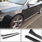 Audi A5 2007-2015 гг. Боковые пороги (Купе/Кабриолет, Карбон) фото 1